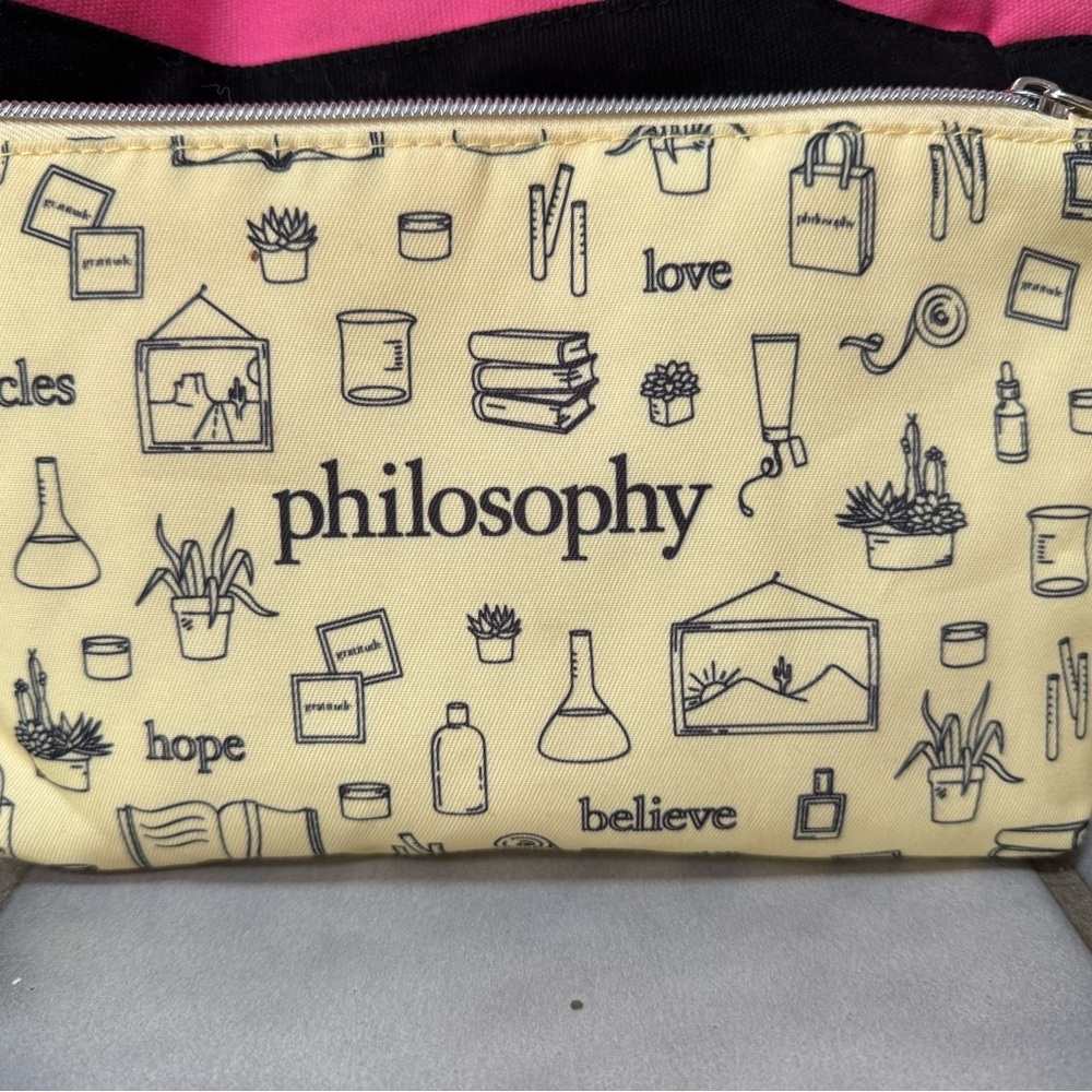 Philosophy Soft Yellow Pouch